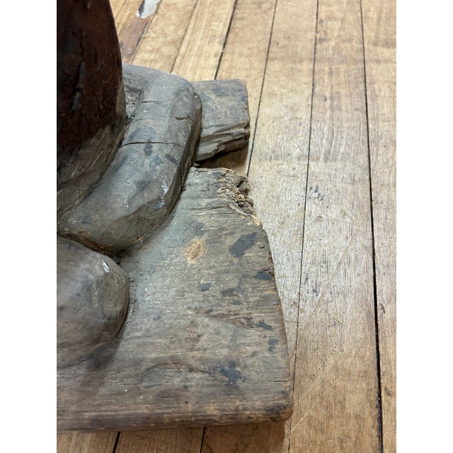 Antique Primitive Thai Ram Sculpture For Sale - Image 17 of 18
