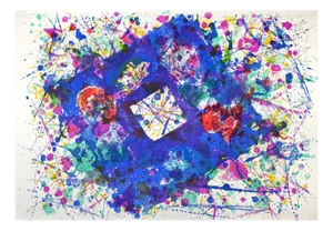 Sam Francis, Untitled, Original Lithograph, 1980