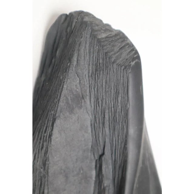 Brutalism Wall Candlestick in Slate and Bronze, 1970, in Flawless conditions. Designed 1970 to 1979 This piece has an...