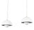 Flowerpot VP1 Pendant Lights from Verner Panton 1960s, Set of 2 For Sale