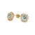 2010s Natural Sapphire Diamond Stud Earrings 14k W Gold 4.98 Tcw Certified For Sale - Image 5 of 10