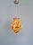Art Deco Pendant Light in Marbled Opaline Glass from Scailmont Glassworks, Belgium, 1920s. For Sale - Image 6 of 12