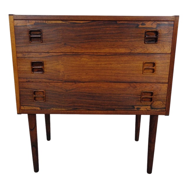 Rosewood Chest of Drawers from Brouer Møbelfabrik, Denmark, 1960s For Sale