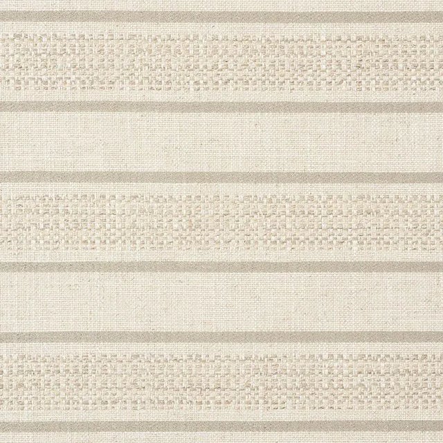 Schumacher Oxnard Fabric in Stone For Sale