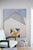 Textile Sunrise by Justin Wheatley | Acrylic on Canvas White Barn With Yellow and Blue Quilt Block For Sale - Image 7 of 8