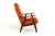 Brown Scandinavian Waalre Armchair, Netherlands For Sale - Image 8 of 13