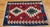 Vintage Turkish Kilim Area Rug, Handwoven Wool, Geometric Pattern, Red & Ivory, 2x3 For Sale - Image 11 of 11