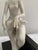 White Cybis Ballerina "On-Cue" Bisque Figurine on Wooden Base For Sale - Image 8 of 13