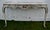 Carved Walnut Console Table Vintage Venetian White Marble Top Louis XV Style 50s For Sale - Image 9 of 12