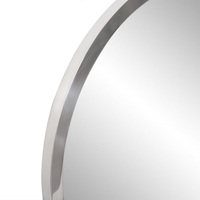 Simone Capsule Stainless Steel Mirror For Sale In Chicago - Image 6 of 10
