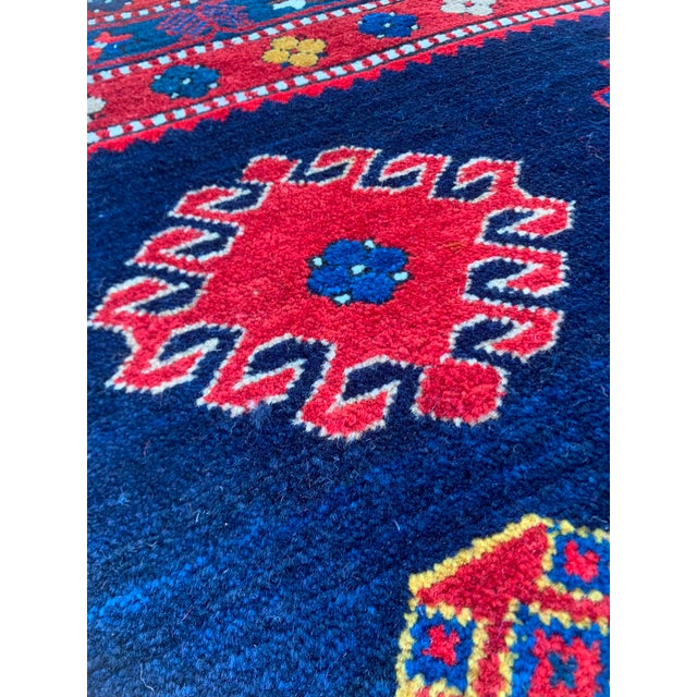 Antique Borchalu Kazak Caucasian Rug 6'3" X 11' Circa 1870 For Sale - Image 9 of 18