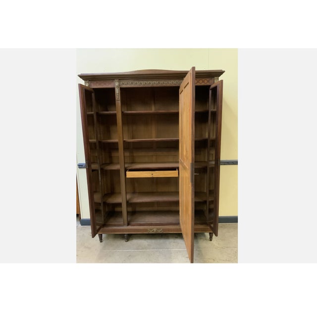 Antique Art Nouveau Linen or Crockery Cupboard, 1910 For Sale - Image 6 of 14