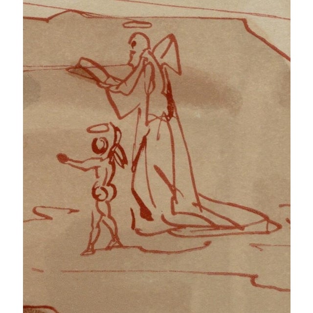 Salvador Dali, Dante's Repentance, 1964, Woodcut For Sale - Image 4 of 9