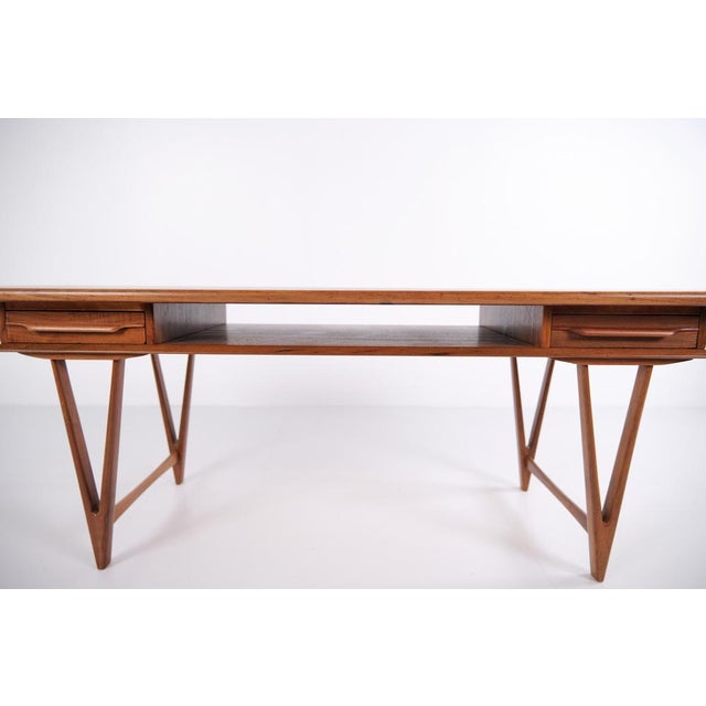 Model 32 Coffee Table in Teak by E. W. Bach, Denmark, 1960s For Sale - Image 11 of 13