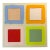 Original Painting | Colorful Squares Color Field Painting, 20 X 20 In. For Sale