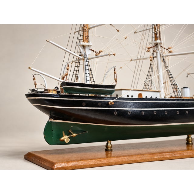 Mid 20th Century Mid 20th Century Handmade Seven Seas / Abraham Rydberg Ship Model by Milton I. Sachs For Sale - Image 5 of 9