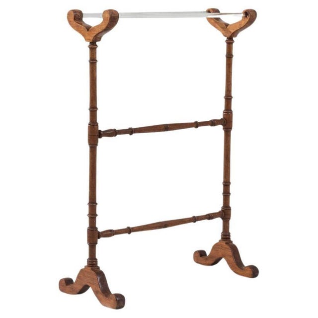 20th Century French Wooden & Glass Hanger For Sale - Image 9 of 18