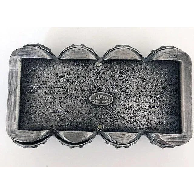 1990s Vintage 1990s Jay Strongwater Business Card Holder For Sale - Image 5 of 6