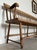 Late 19th Century Primitive 10' Long Bench Weathered Original Painted Surface For Sale - Image 5 of 17