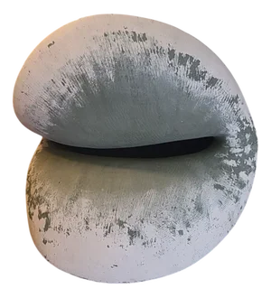 Debizet Agnes, The Open Almond, 1990, Stoneware