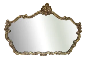 Louis XV Style Gilded Venetian Mirror