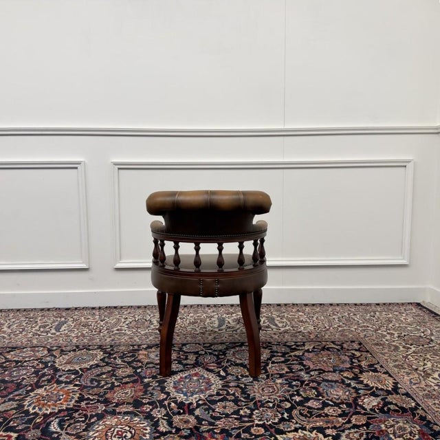 English Chairs from Springvale Chesterfield, Set of 4 For Sale - Image 15 of 16