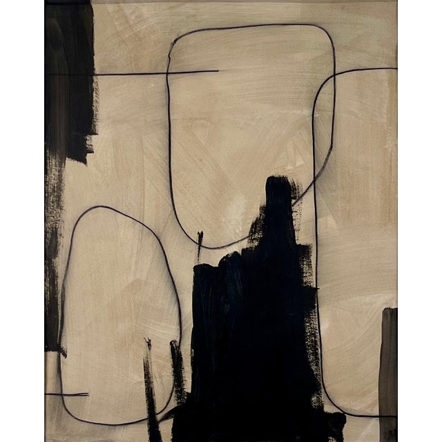 Untitled #527 by Murray Duncan – Contemporary Abstract Mixed Media on Paper For Sale