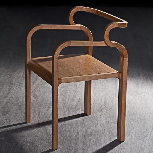 Wood Odette Oak Chair by Fred and Juul For Sale - Image 7 of 10