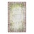 1970s Vintage Turkish Handmade Wool Cotton Green Area Rug For Sale