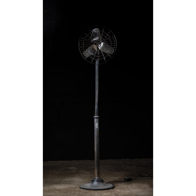 Mid 20th Century Space Age Industrial Floor-Length Fan by Airmaster For Sale In Chicago - Image 6 of 8