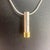 Modern Frederic Duclos Necklace in Sterling Silver With Gold Accent – Adjustable 18-20" For Sale - Image 3 of 4