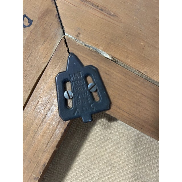 Antique Landscape Painting in Period Lemon Gold Gilt Frame For Sale - Image 11 of 13