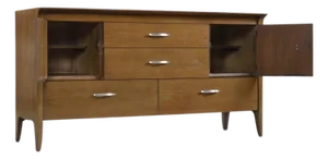 1950s Mid-Century Modern Drexel Profile K37 Buffet Credenza by John Van Koert