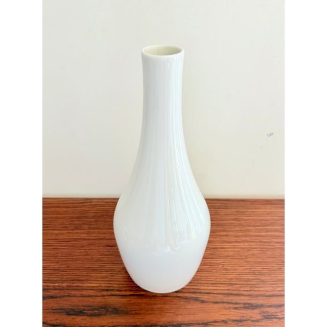 Mid-Century Modern German Glazed Porcelain Vase from H&G Seb Heinrich, 1970s For Sale - Image 3 of 7