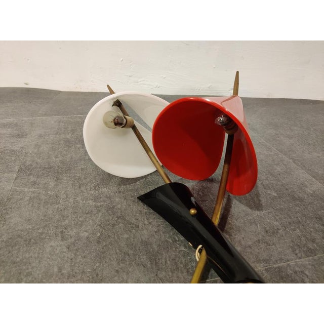 Mid-Century Modern Mid-Century Italian Colored Wall Light, 1950s For Sale - Image 3 of 12