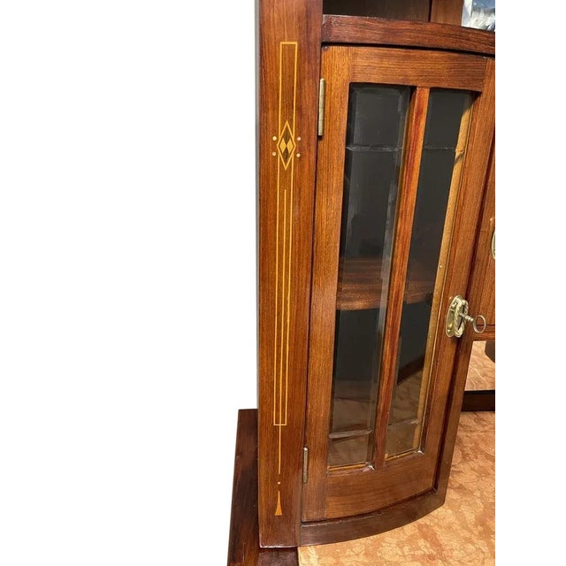 "This beautiful and professionally restored Art Nouveau Care was made around the year Made in 1910. It has ground glasses,...