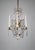 Contemporary Swedish Chandelier with Candleholders in Brass and Crystals by Krebs Stockholm, 2020 For Sale - Image 3 of 4