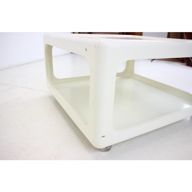 Mid-Century Space Age Coffee Table from Peter Ghyczy and Ernst Moeckl, Germany, 1970s For Sale - Image 6 of 12