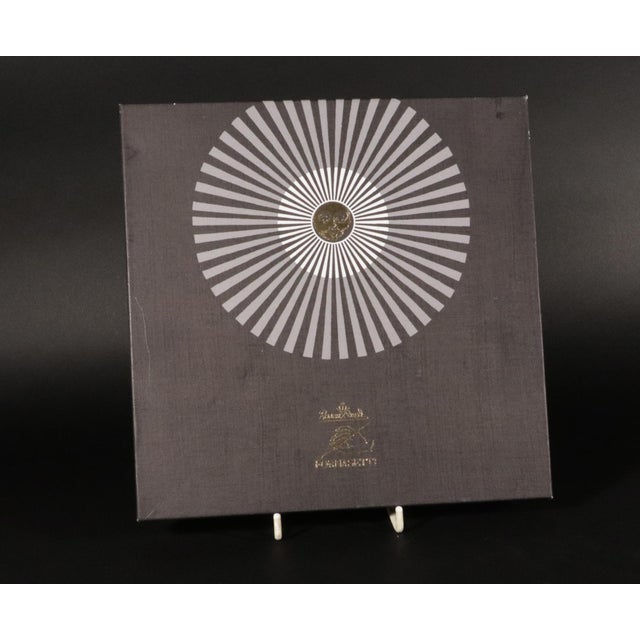 Piero Fornasetti Rosenthal Porcelain Themes & Variation Plate, Map Pattern, Motiv 31, With Original Box For Sale - Image 10 of 12