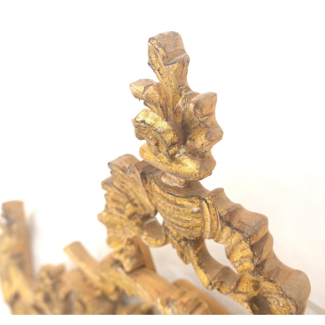 Fine Rococo Style Large 53x40 Wall Mirror Rococo Style Made in Italy Mint For Sale - Image 11 of 11