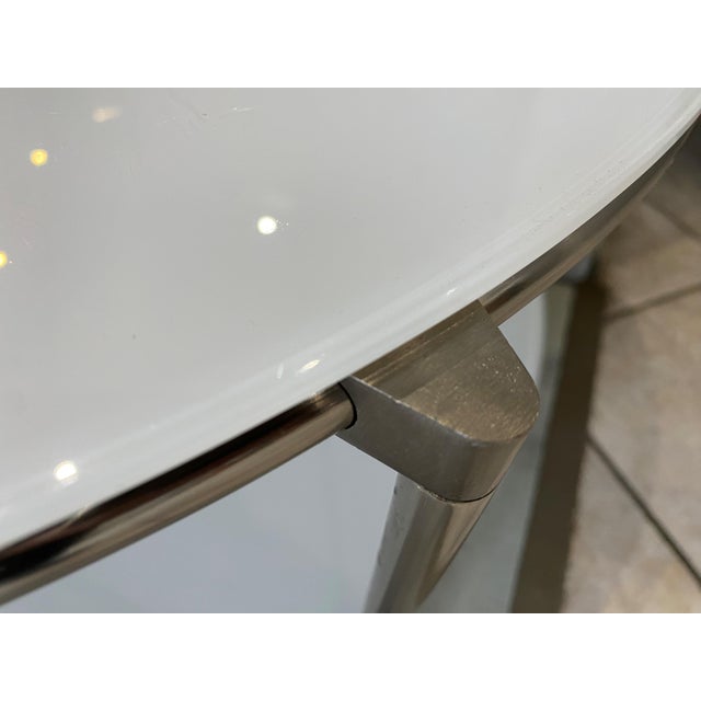 Vintage White Strind Coffee Table by Ehlen Johansson for Ikea, 1990s For Sale - Image 15 of 18