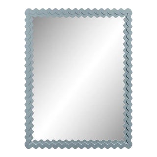 Fleur Home Carnival Chaos Rectangle Mirror in Parma Gray, 24x36 For Sale