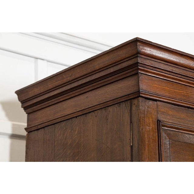 Large 19th Century English Oak Housekeepers Cupboard, 1895 For Sale - Image 16 of 18