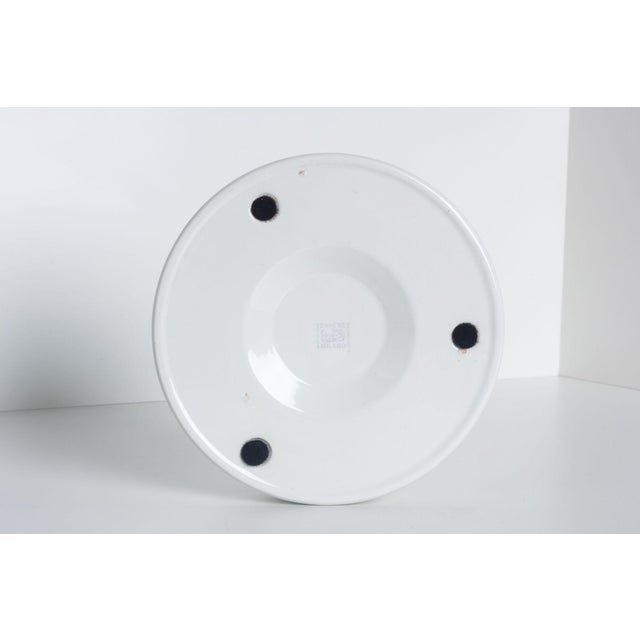 Angelo Mangiarotti “Barbados” Ashtray in White Ceramic, Italy, 1960s For Sale - Image 10 of 12