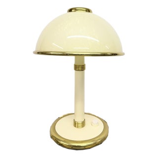 Italian Murano Glass Mushroom Table Lamp from F. Fabbian, 1970s For Sale