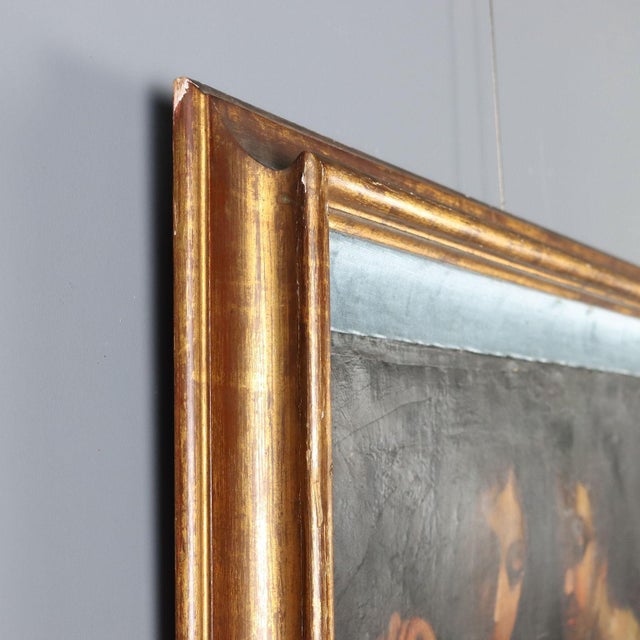 Adoration of the Child, 17th Century, Oil on Canvas, Framed For Sale - Image 10 of 12