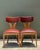 Vintage Wood and Woven Leather Klismos Dining Chairs - Pair For Sale - Image 12 of 14