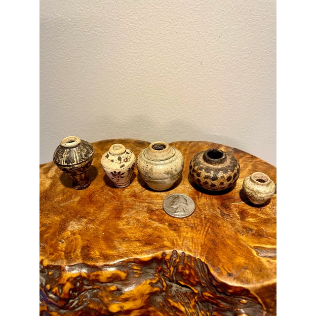 15th Century Thai Sawankhalok Ceramic Vessels - a Set of 5 For Sale In Chicago - Image 6 of 6
