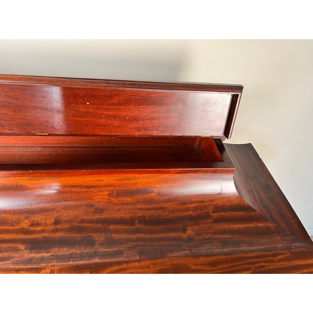 Antique American Empire Albany Four Drawer Chest C. 1840 For Sale - Image 12 of 14