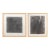Robert O'Meara Abstract Compositions Charcoal, 2 For Sale